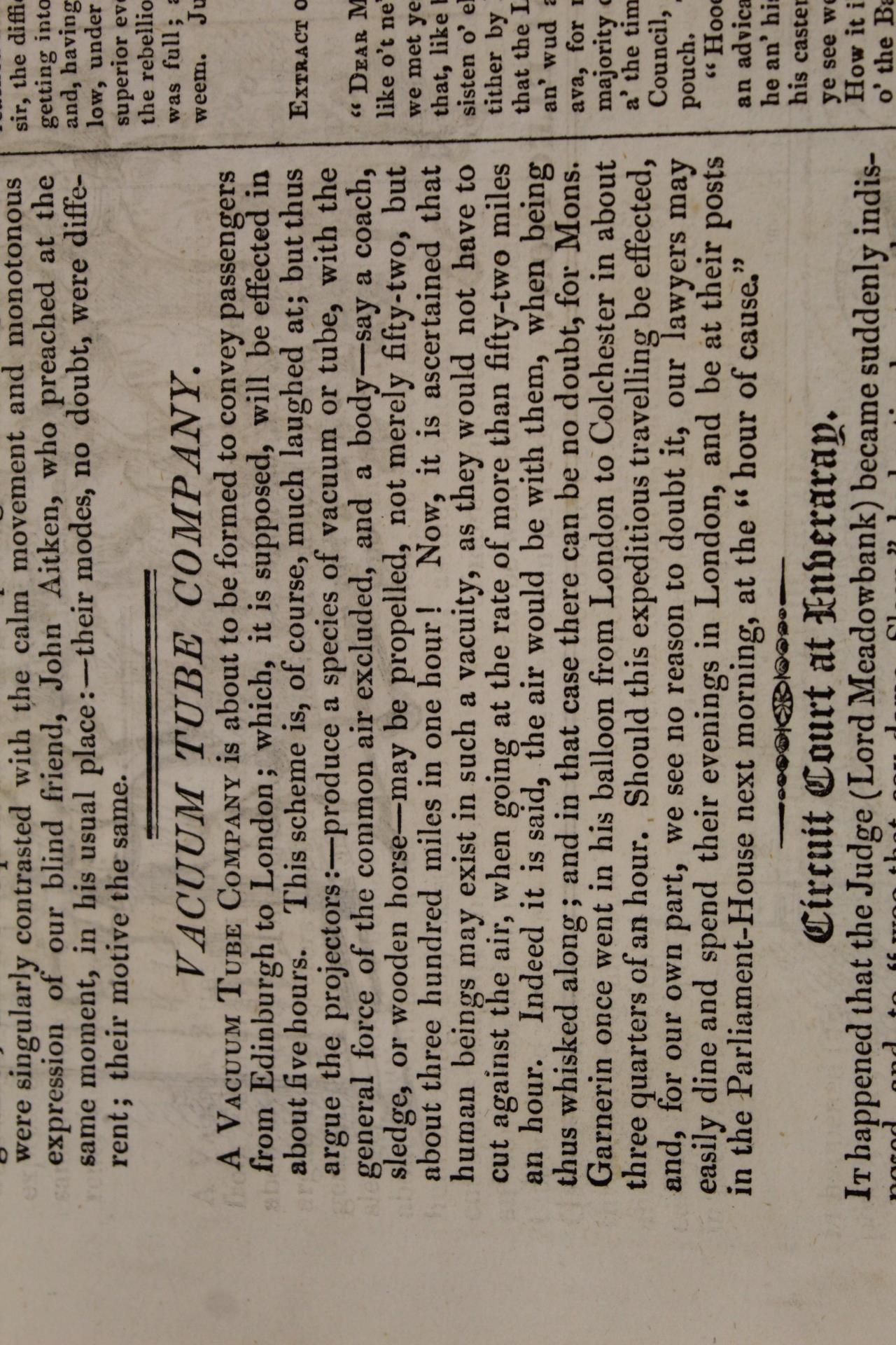 THE GLASGOW LOOKING GLASS LATER THE NORTHERN LOOKING GLASS.  Vol. 1, nos. 1 to 16. The earlier - Image 24 of 28