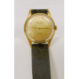 Gent's Rotary 9ct gold watch, 1963.