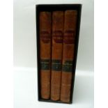 SCOTT SIR WALTER.  The Antiquary. 3 vols. 12mo. Qtr. calf, vol. 1 tending to split at hinge. Half