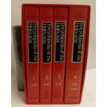 GUTMAN ISRAEL.  Encyclopaedia of the Holocaust. 4 vols. Illus. Quarto. Orig. bdg. in d.w's & slip