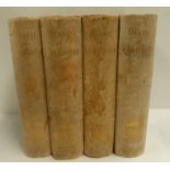 EVELYN JOHN.  Diary of John Evelyn, ed. by William Bray, Life by Wheatley. 4 vols. Soiled qtr.