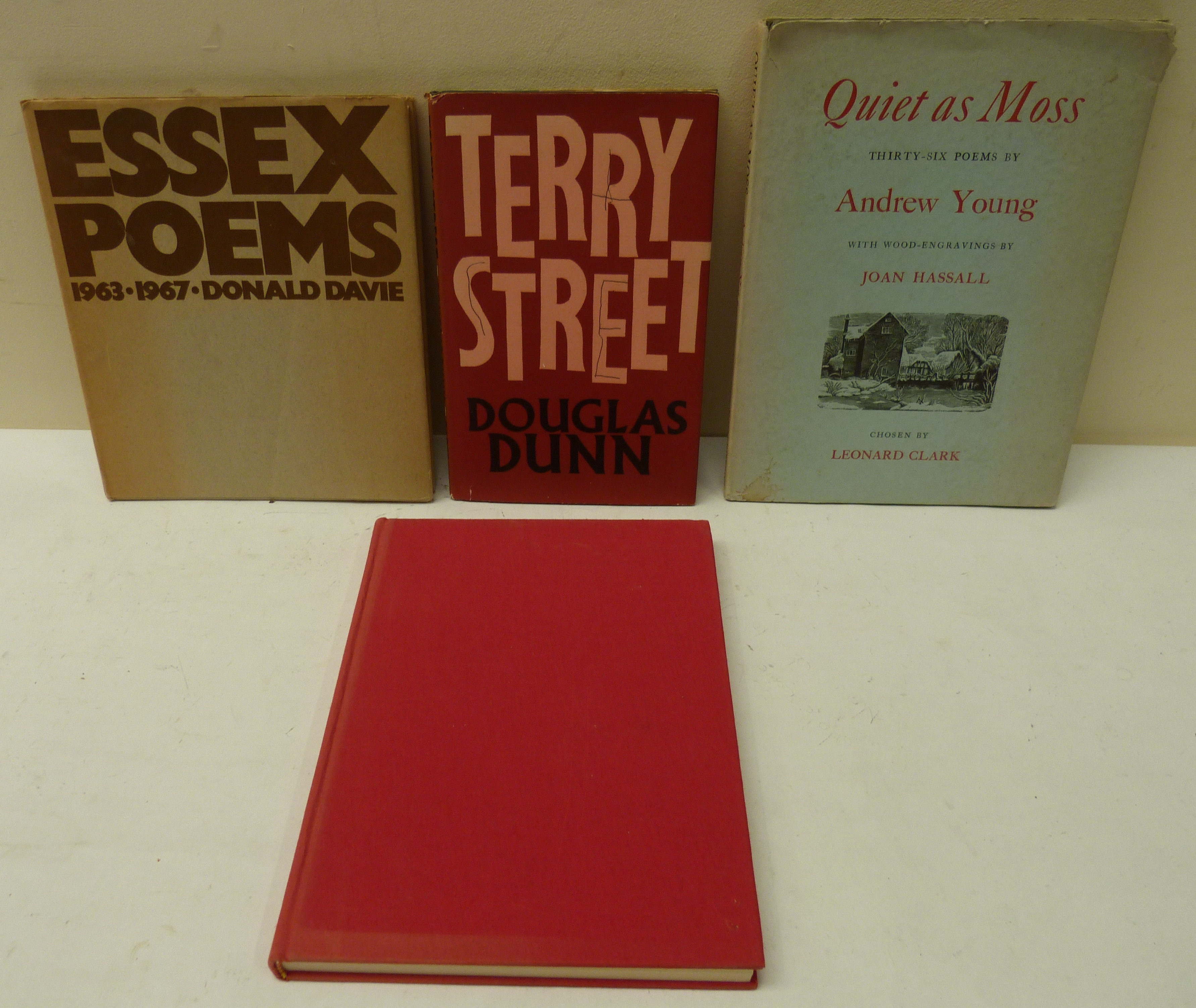 DAVIE DONALD.  Essex Poems. Illus. by Michael Foreman. Small quarto. Orig. brds. in d.w. 1st ed.,