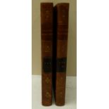 CLARE JOHN. The Village Minstrel & Other Poems. 2 vols. 2 eng. frontis. 12mo. Half calf. 2nd ed.,