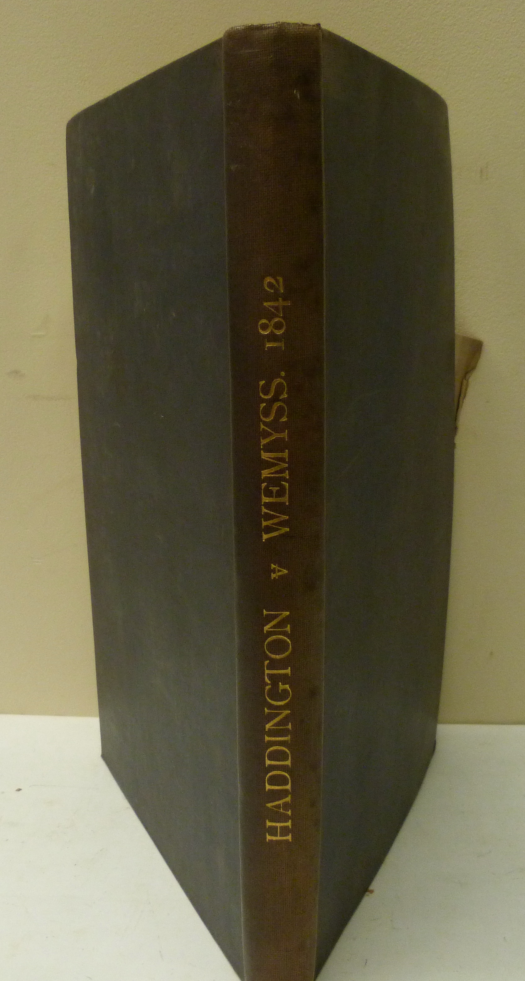 Burgh of Haddington Against the Earl of Wemyss.  Folio vol. containing the bound in orig. - Image 2 of 6