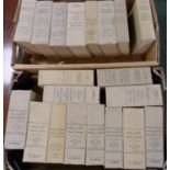 SHORTHORN SOCIETY.  Coates's Herd Book. 20 various vols. c.1930's/1940's.