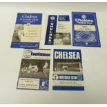 Football Programmes - Chelsea. -v- C.D.S.A., Moscow, November 7, 1957 & 4 others, 1951-1970/71.  (