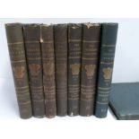 SURTEES SOCIETY.  Testamenta Eboracensia, 6 vols. & 2 others, worn bdgs.  (8)