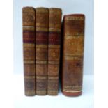 SCOTT SIR WALTER.  Quentin Durward. 3 vols. 12mo. Qtr. calf. First edition, Edinburgh, 1823; also