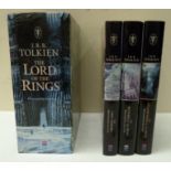 TOLKIEN J. R. R.  The Lord of the Rings. 3 vols. Illus. Quarto. Orig. red cloth in d.w's & slip