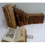 GOLDSMITH OLIVER.  The Poetical Works. Calf, tending to split. 1796; also 12 various vols. Bell's