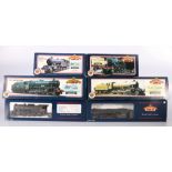 Bachmann Branchline OO gauge model railways including 4-6-0 tender locomotive 61407 BR weathered