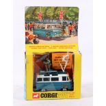 Corgi Toys 479 diecast Commer Mobile Camera Van "Samuelson Film Company Ltd" with camera and