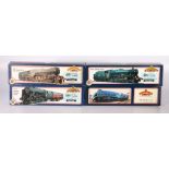 Four Bachmann Branchline OO gauge model railway locomotives including 31-951A 4-6-2 Union of South