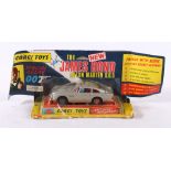 Corgi Toys 270 diecast Special Agent 007 James Bond's Aston Martin DB5 with two bandit figures,