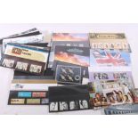 Royal Mail mint stamp presentation packs, sheetlets etc., FV over £200