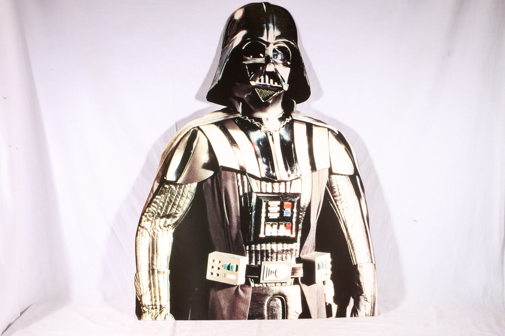 Star Wars cardboard cut out of Darth Vader by The Character Cut Out Company SQ20 6HP