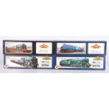 Four Bachmann Branchline OO gauge model railway locomotives including 31-200 4-6-0 tender locomotive