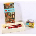 Corgi Toys 420 diecast Ford Thames Airbourne Caravan two-tone lilac with beige interior and Corgi