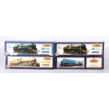 Four Bachmann Branchline OO gauge model railway locomotives including 31-703 4-6-0 Wildebeeste