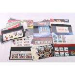 Royal Mail mint stamp presentation packs, sheetlets etc., FV over £200