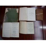 BENSON A. C.  The Professor. Ltd. ed. no. 6 of only 100. 51pp. Quarto. Very torn orig. wrappers.