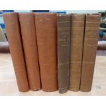 ROACH SMITH CHARLES.  Collectanea Antiqua. Bound vols. 1 to 4 in three. Very many plates & illus.,