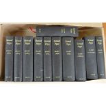 PEPYS SAMUEL.  The Diary. 11 vols. Ltd. ed. 841/1000. Illus. Qtr. dark Nigerian goatskin, marbled