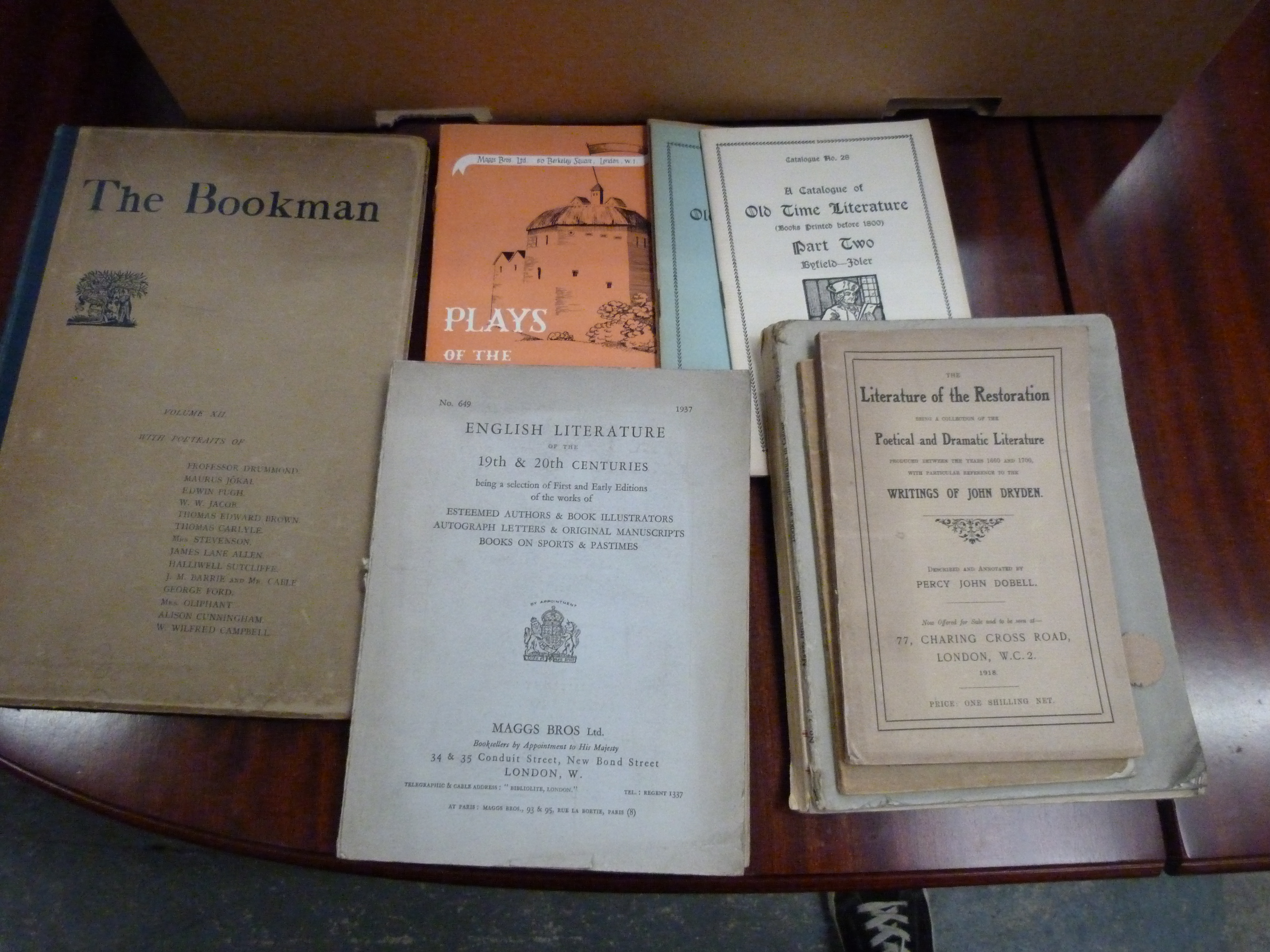 The Bookman.  Vol. 12. Includes contributions by W. B. Yeats. Illus. & adverts. Folio. Orig. brds. - Image 2 of 3