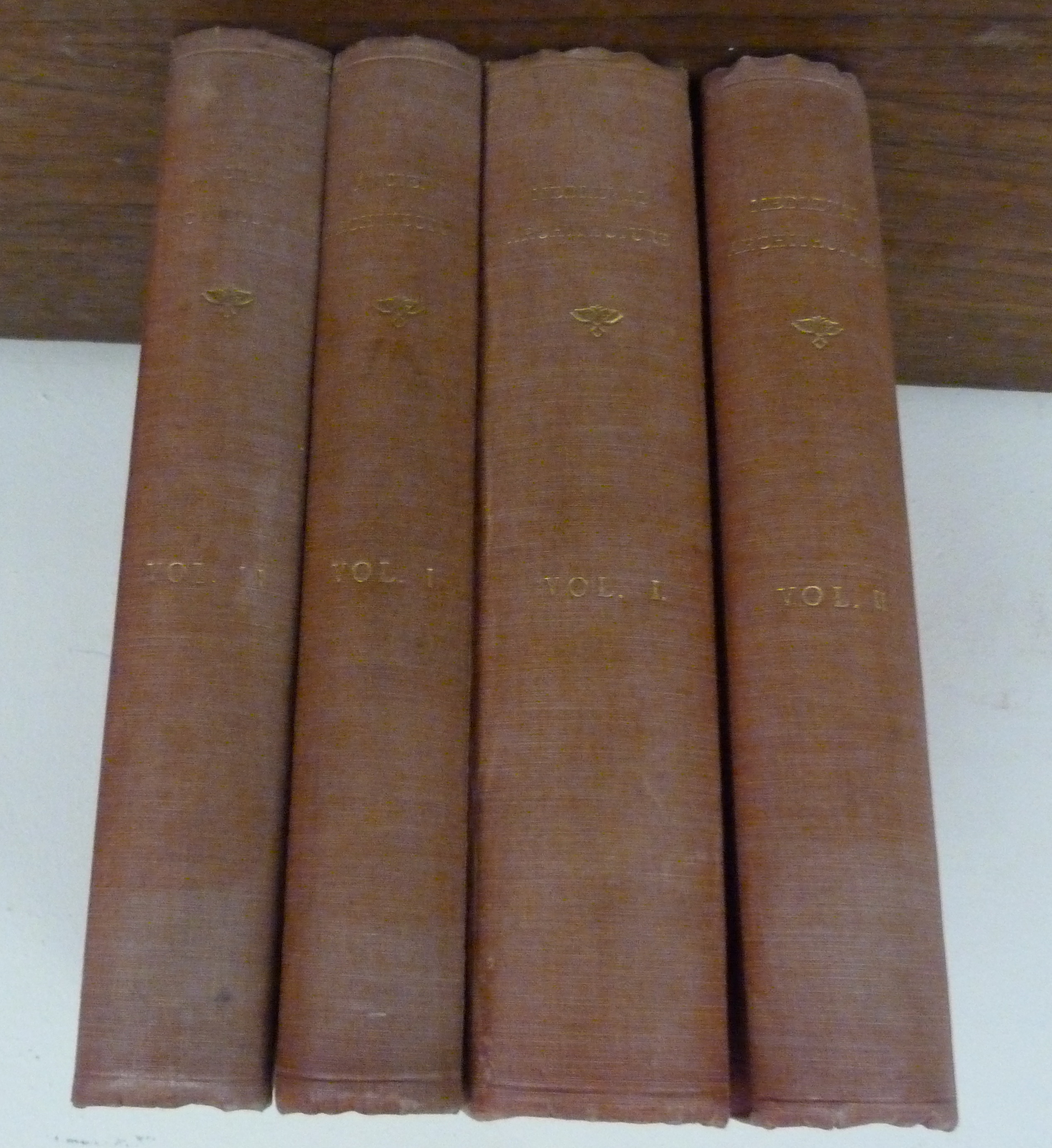 Medieval Architecture.  2 thick quarto vols., each with typescript text (lectures/theses) with