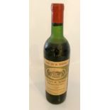Four bottles of red wine; Chateau Robin 1973 Bordeaux, Mouton Cadet 1964, Gevrey-Chambertin Burgundy