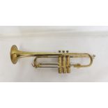 Vintage German "Grafton" brass trumpet distributed by Dallas of London.