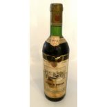 Two bottles of red Bordeaux wine; Chateau Beau-Rivage 1972 and bottle of Lalande De Pomerol 1976. (