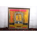 SIR ROBIN PHILIPSON RA PRSA FRSA RSW RGI DLitt LLD (1916-1992) Altarpiece Oil on canvas, unsigned,