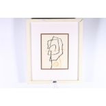 JOAN MIRO (1893-1983), Abstract, Lithograph 21cm x 15cm