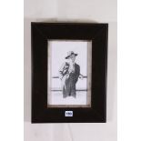 JACK VETTRIANO OBE Hon LLD (Scottish b 1951) Shark Signed pencil sketch, 27cm x 17cm