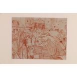 ALEXANDER GRAHAM MUNRO RSW (Scottish 1903-1985) Marrakesh Signed and dated '28, sketch, 19cm x