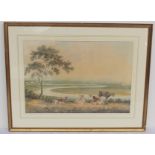 ROBERT CARLYLE.View of Carlisle, 1810.Watercolour.45cm x 66cm.Signed, dated 1810.