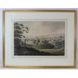 ATTRIB. HUGH WILLIAM "GRECIAN" WILLIAMS (BRITISH 1773-1829).Rural landscape with town.Watercolour,