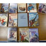 BLYTON ENID.  Famous Five Books. 9 vols. in d.w's., not 1st's; also 3 others.  (12).