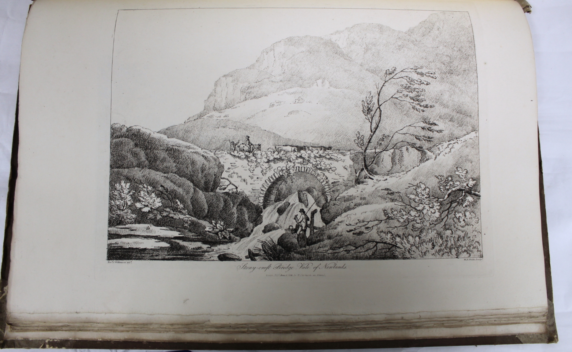 WILKINSON REV. JOSEPH.  Select Views In Cumberland, Westmorland & Lancashire. 48 etched plates, as - Image 9 of 15