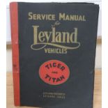 Leyland Vehicles.  Service Manual for Tiger & Titan.