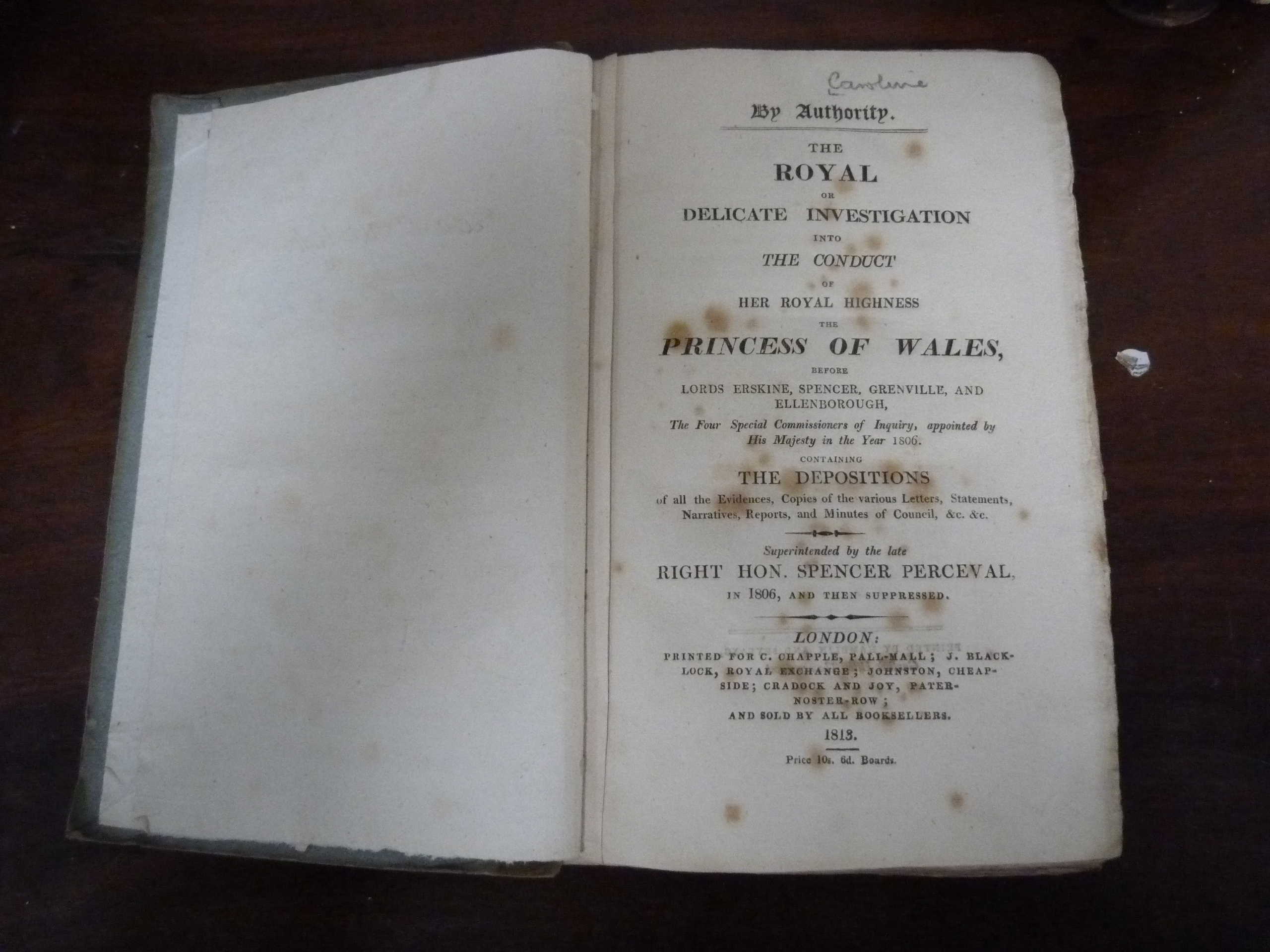 "A COMMONER".  Extraordinary Red Book, A List of All Places, Pensions, Sinecures, etc. Orig. - Image 2 of 4