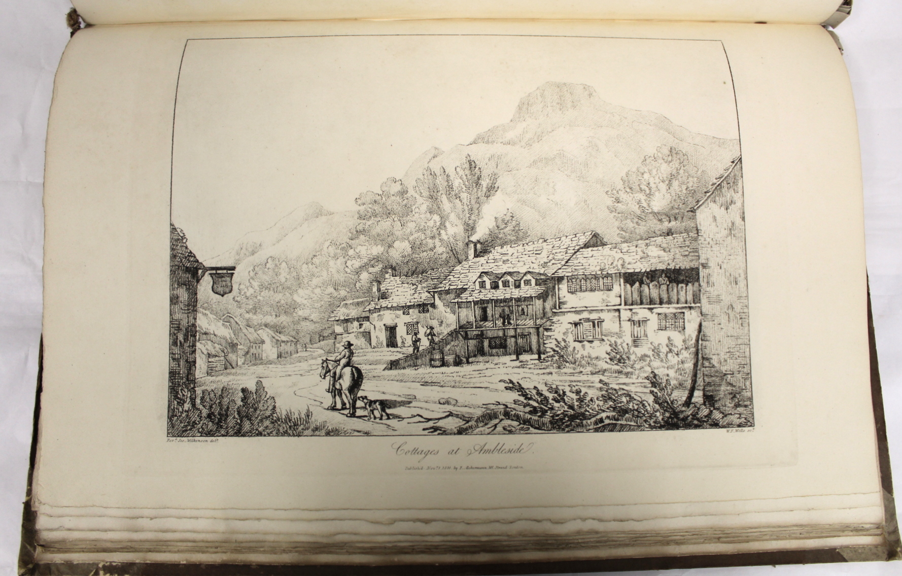 WILKINSON REV. JOSEPH.  Select Views In Cumberland, Westmorland & Lancashire. 48 etched plates, as - Image 6 of 15