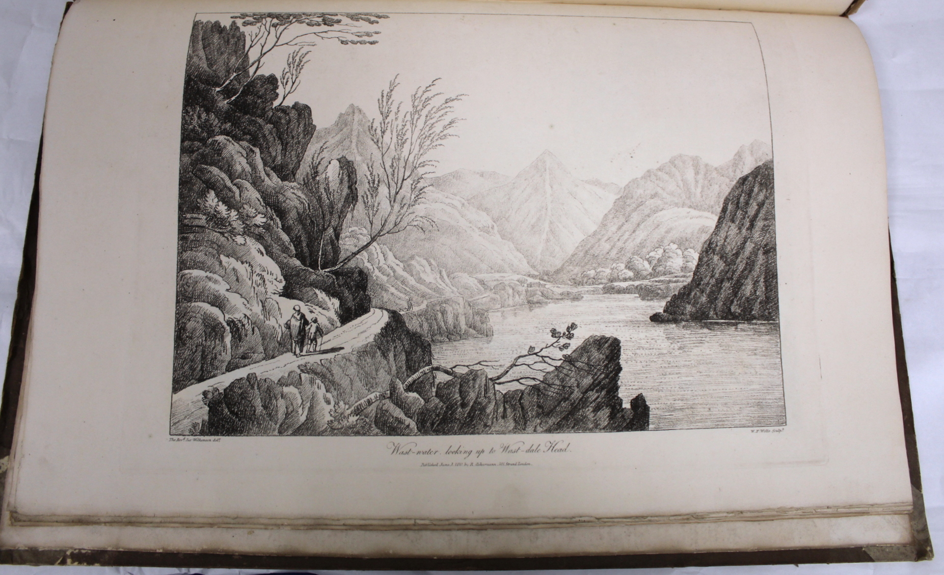 WILKINSON REV. JOSEPH.  Select Views In Cumberland, Westmorland & Lancashire. 48 etched plates, as - Image 13 of 15