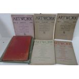 Artwork, The International Quarterly of Arts & Crafts. 7 various nos. Illus. Quarto. Orig. prntd.