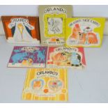 HALE KATHLEEN.  Orlando's Magic Carpet. Illus. Oblong. Orig. pict. brds. in chipped d.w's. First