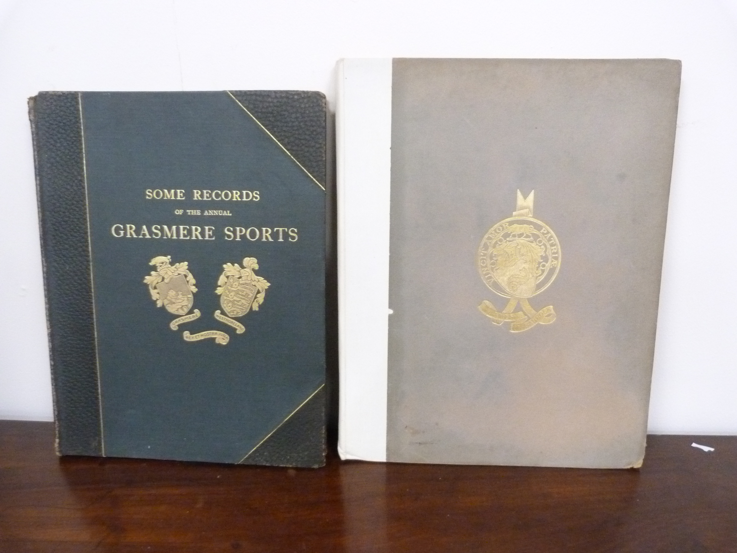 MACHELL H. W.  Some Records of the Annual Grasmere Sports. Plates after photographs. Quarto. Orig.