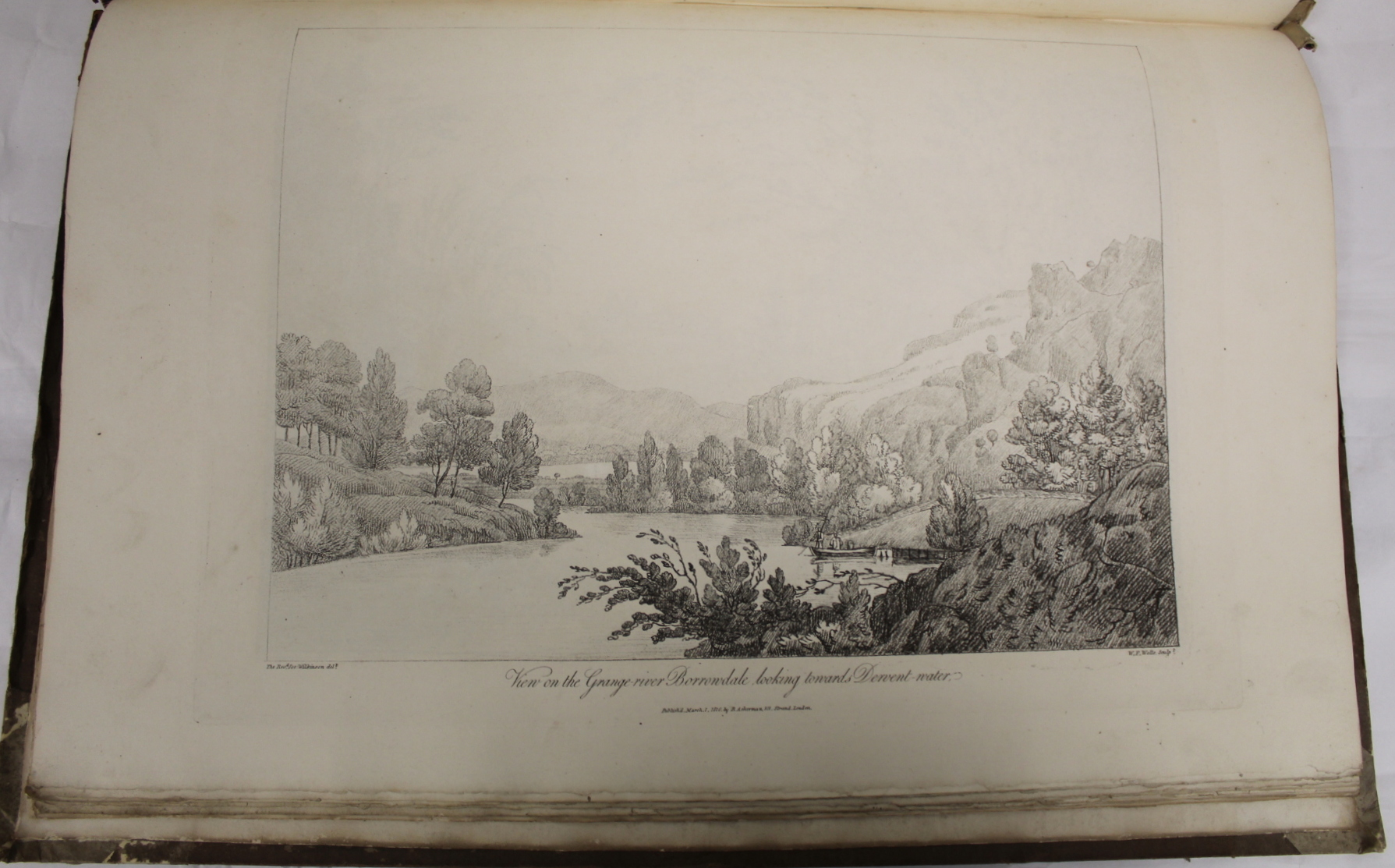 WILKINSON REV. JOSEPH.  Select Views In Cumberland, Westmorland & Lancashire. 48 etched plates, as - Image 11 of 15