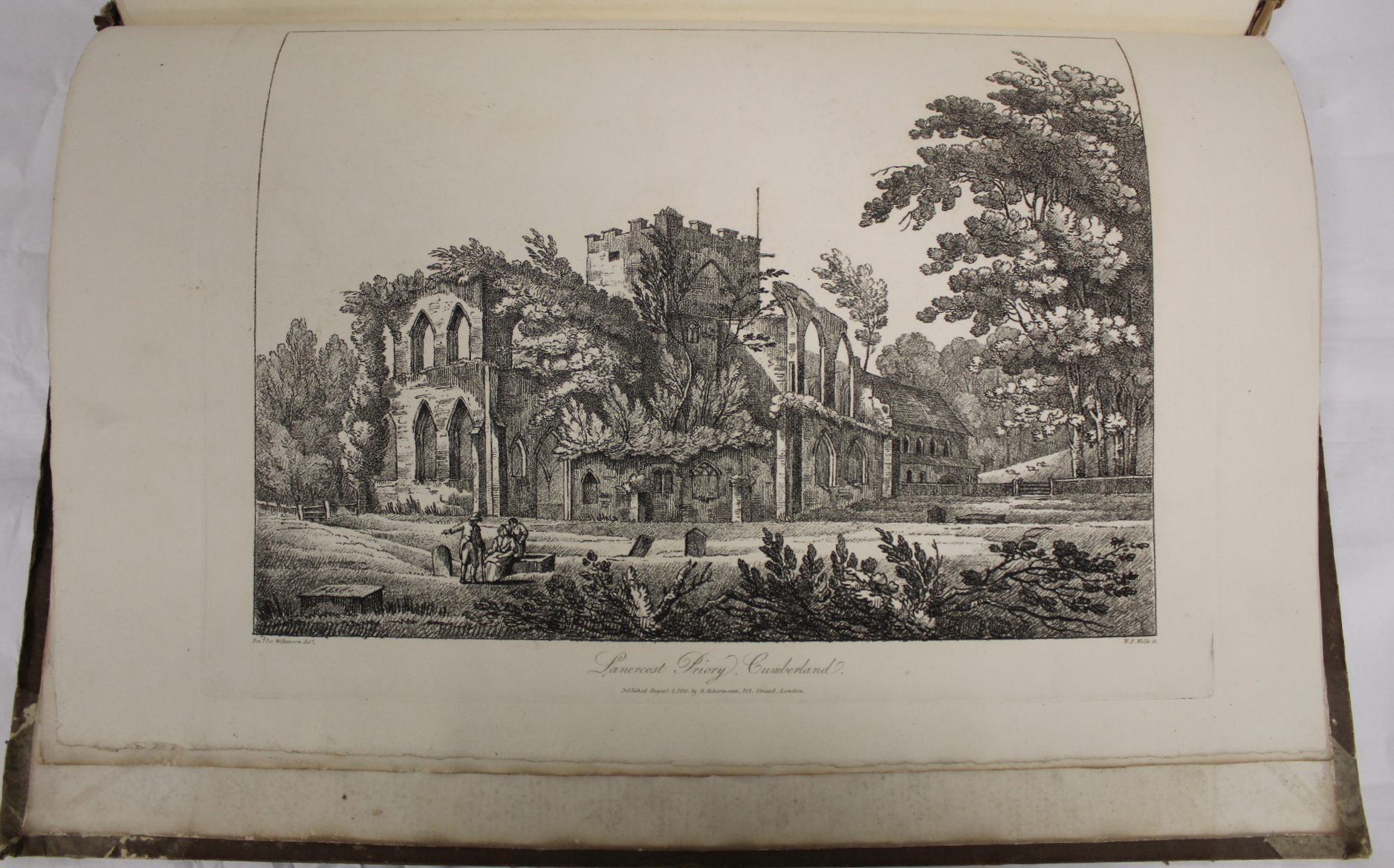 WILKINSON REV. JOSEPH.  Select Views In Cumberland, Westmorland & Lancashire. 48 etched plates, as - Image 15 of 15