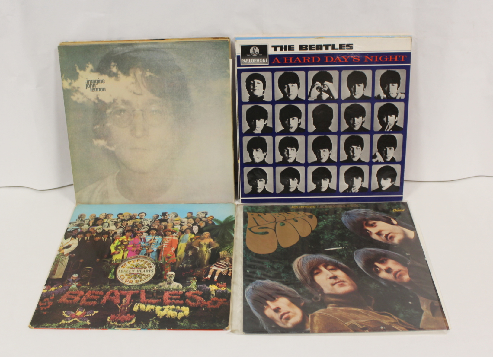 Beatles related LPs to include sealed 2009 re-issue of 'Sgt. Pepper', 'Hard Days Night' One Boxed